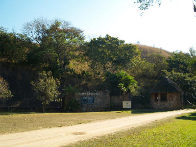 vernon crookes nature reserve in kwazulu natal entrance